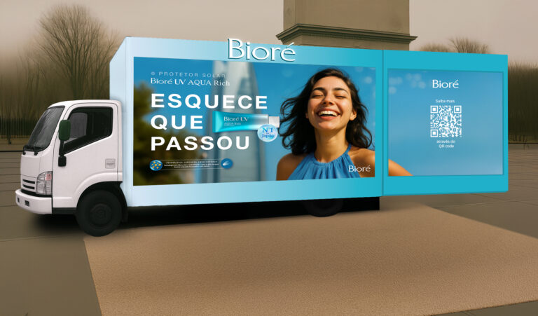 Bioré leva truck estilizado às ruas de SP em ativação criada pela Cuco Agency