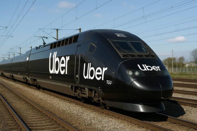 Uber anuncia serviço de trens com projeto Uber Trains na Europa