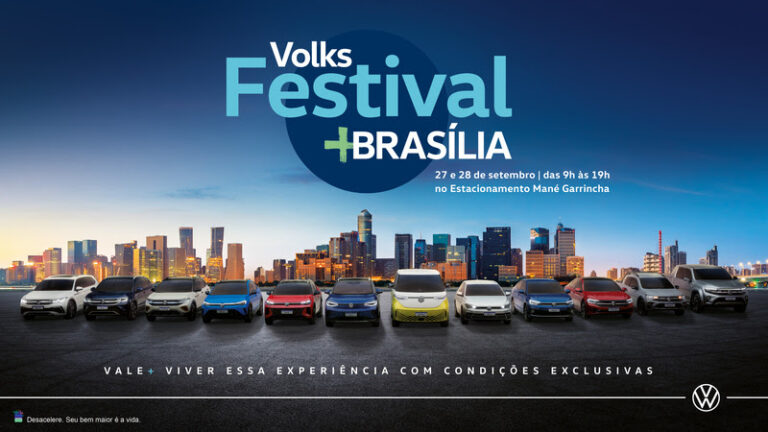 Volks Festival chega a Brasília com novidades, test-drives e condições especiais