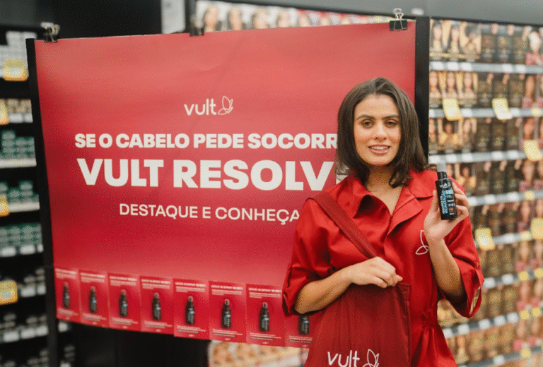 Vult lança ação interativa em pontos de venda e distribui amostras grátis para consumidoras