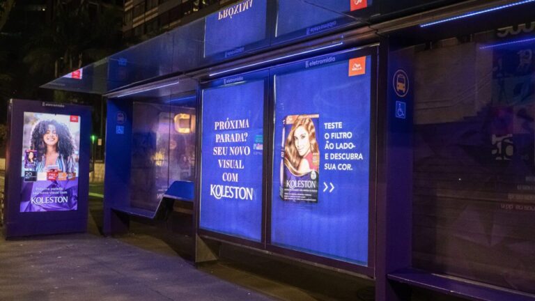 Koleston aposta em filtros de realidade aumentada com ativações OOH em SP