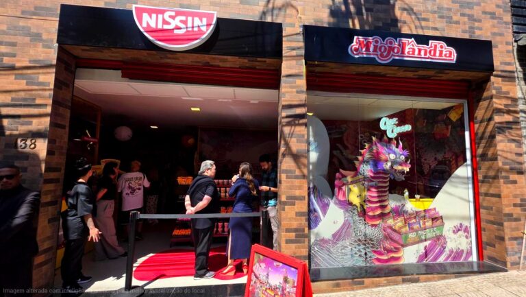 NISSIN inaugura “Miojolândia”na Liberdade para celebrar os 60 anos do Miojo no Brasil