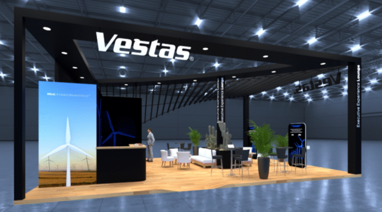 BTO+ assina estande da Vestas na Brazil Windpower 2025