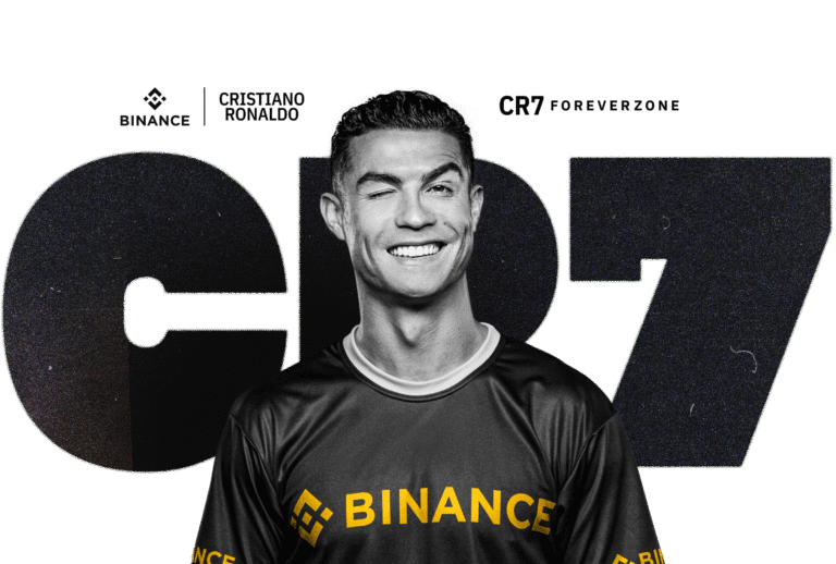 Binance e Cristiano Ronaldo lançam “7he Selection” para celebrar marca de 950 gols