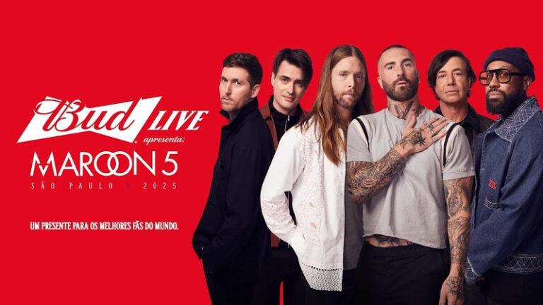 Budweiser estreia Bud Live com show exclusivo do Maroon 5 em São Paulo