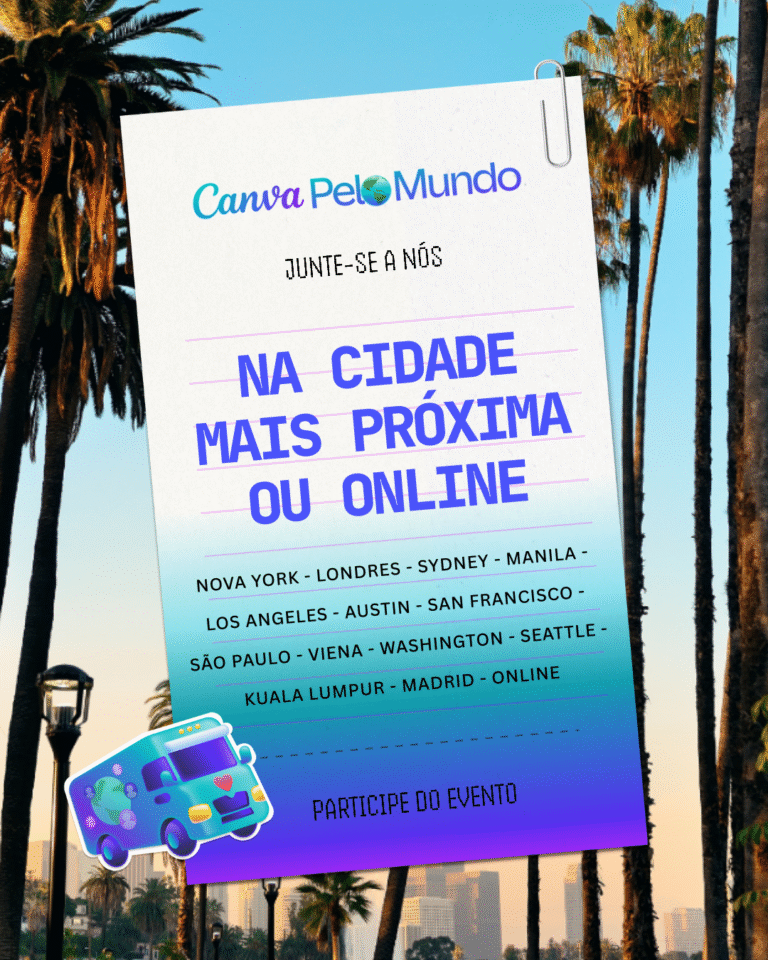 Canva lança movimento global “Canva pelo Mundo” para capacitar criadores em 31 países