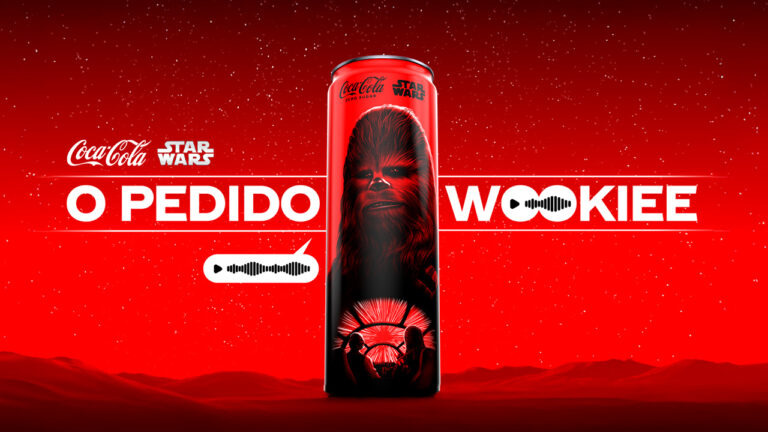 Coca-Cola e Star Wars convidam público a fazer pedidos na língua do Chewbacca