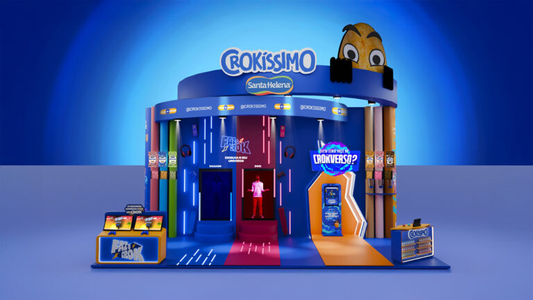Crokíssimo marca presença na Brasil Game Show 2025 com experiências interativas e degustações