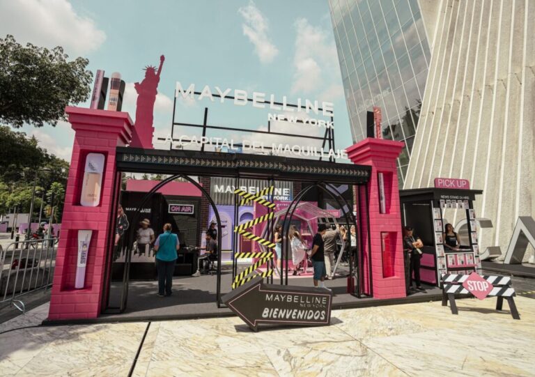 Maybelline New York leva ativação Maybelline House ao México Maybelline New York leva ativação Maybelline House ao México