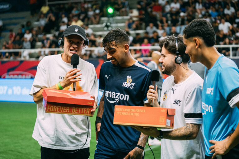 PUMA lança novas chuteiras FUTURE e ULTRA com ativação na Liga X1 do Podpah
