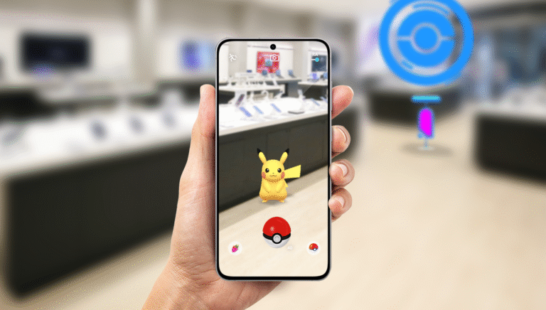 Samsung transforma estande na BGS 2025 em espaço dedicado a Pokémon GO