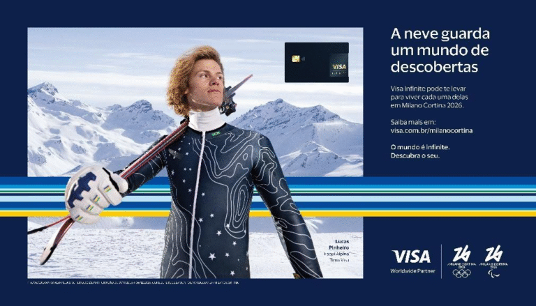 Visa traz jogos de inverno ao Brasil com pista de patinação e experiências de esqui Visa traz jogos de inverno ao Brasil com pista de patinação e experiências de esqui