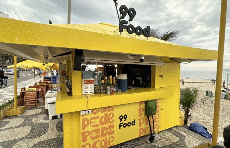 99 Food estreia quiosques temáticos e amplia presença na orla carioca