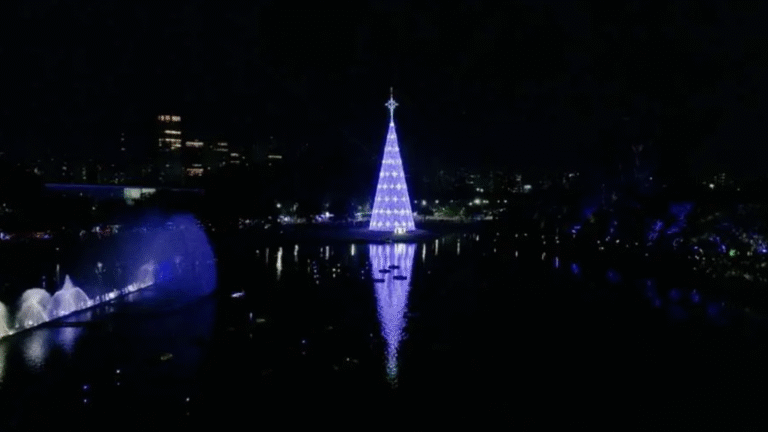 Keeta estreia no Brasil com patrocínio à Árvore de Natal do Ibirapuera