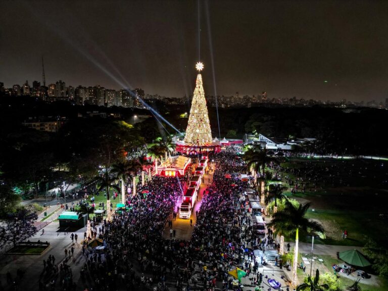 Árvore de Natal da Coca-Cola FEMSA em SP será no Parque Villa-Lobos