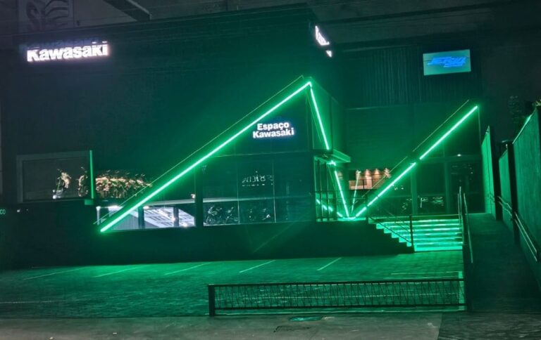 Kawasaki apresenta novo conceito de experiência com Espaço Kawasaki em Brasília