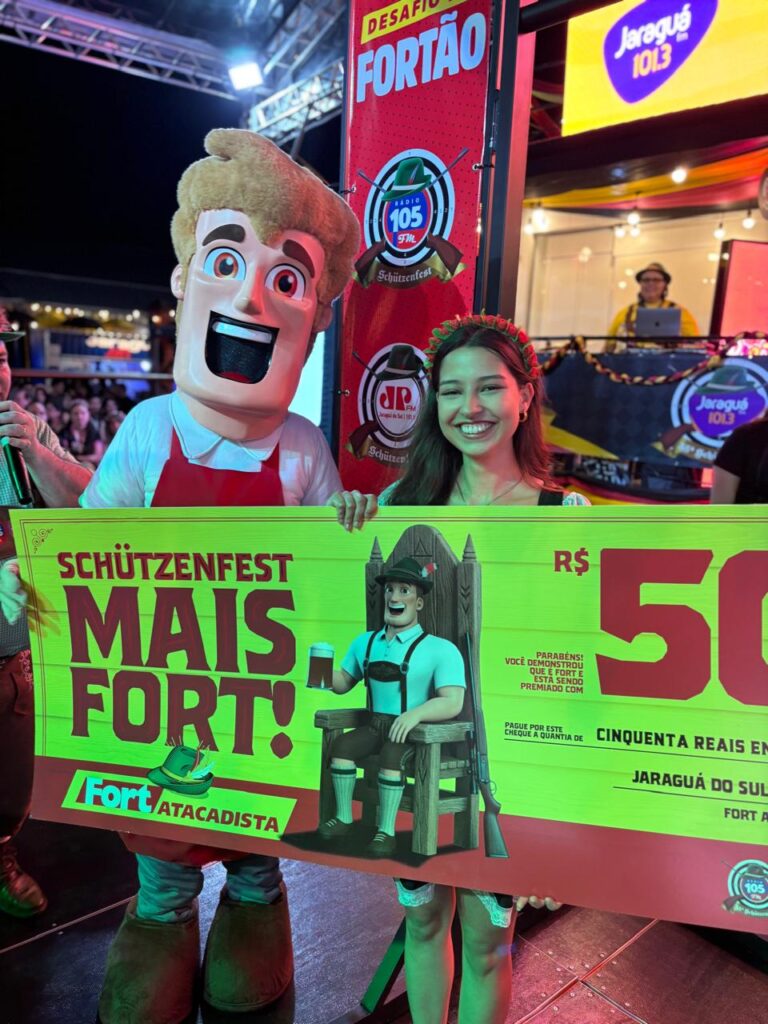 Fort Atacadista marca presença na Schützenfest 2025 com ativações interativas e prêmios