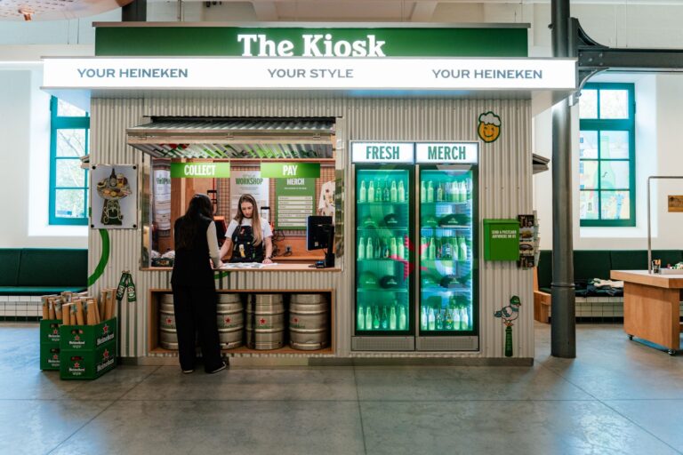 Heineken Experience inaugura The Kiosk, novo hub de criatividade em Amsterdã