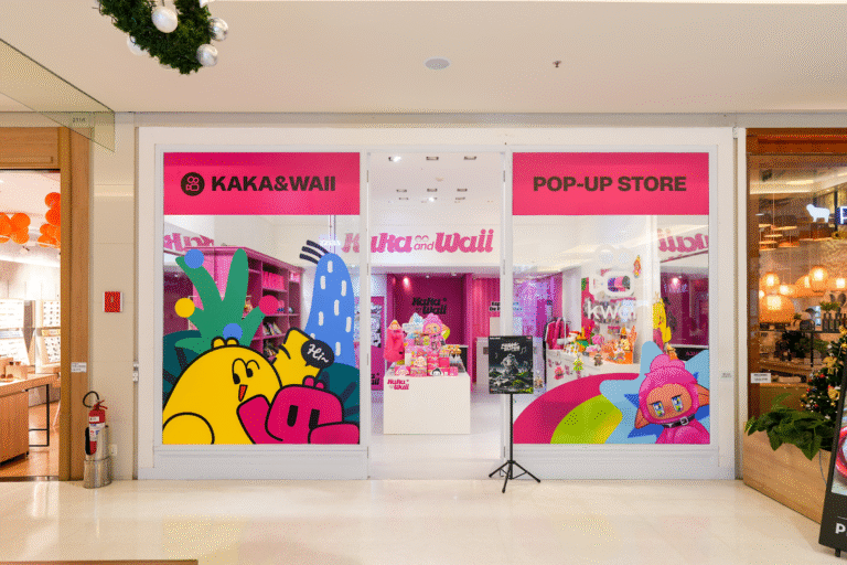 Kwai inaugura loja física inspirada em seus mascotes em SP