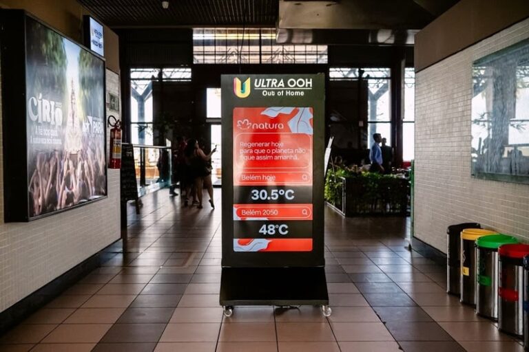 Natura transforma termômetro urbano em alerta climático durante a COP 30 em Belém