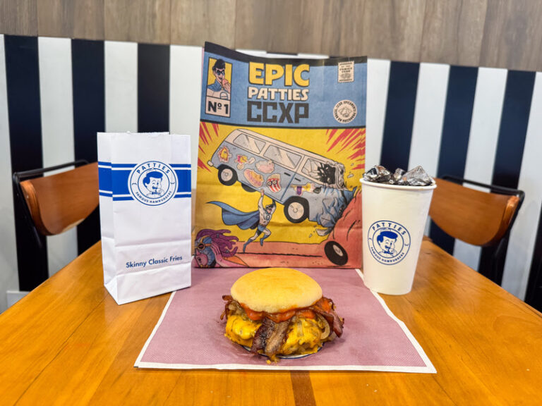 Patties leva lançamento exclusivo à CCXP25 e apresenta o novo Epic Burger