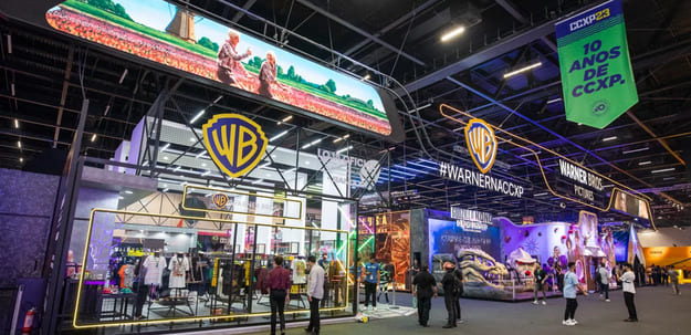 Warner Bros. anuncia presença com megaestande na CCXP25