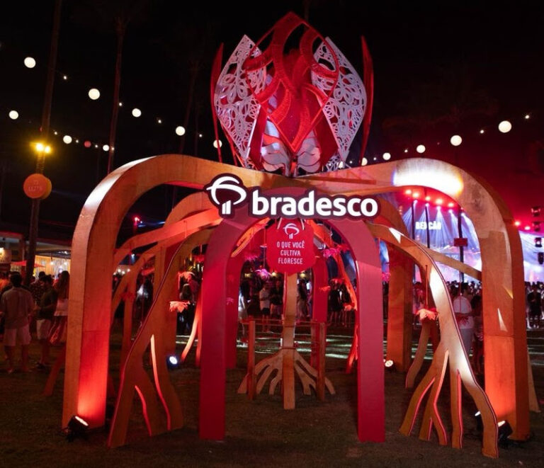 Bradesco leva sustentabilidade e experiências ao Réveillon Amoré 2025