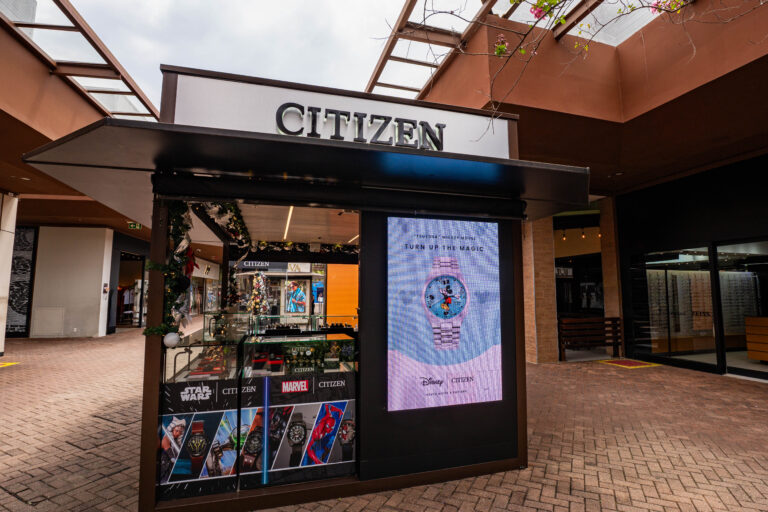 Citizen estreia coleções Disney, Marvel e Star Wars com venda em quiosque temático