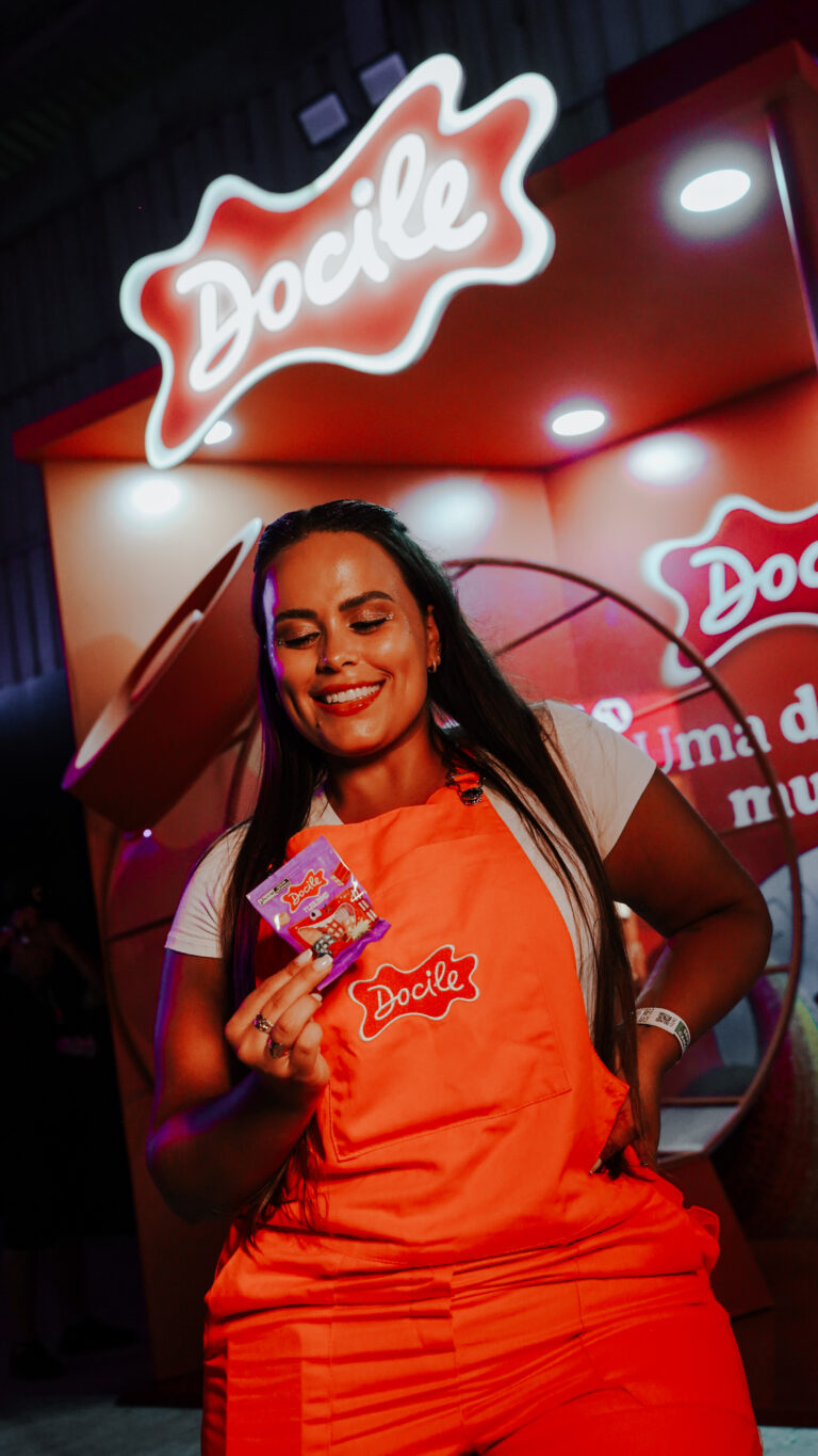 Docile marca presença como Doce Oficial do Planeta Atlântida 2026