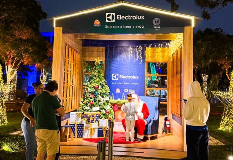 Electrolux participa da inauguração do Natal Luz dos Pinhais