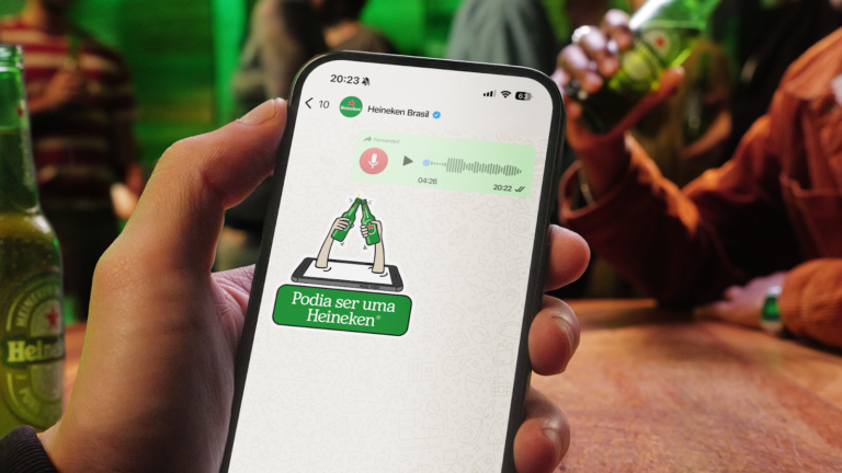 Heineken troca áudios longos do WhatsApp por cerveja no bar