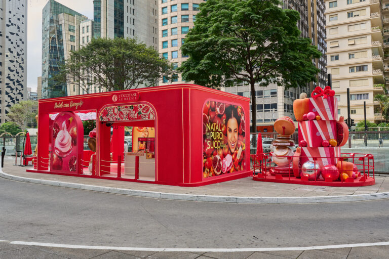 L’Occitane au Brésil inaugura pop-up especial de Natal em SP