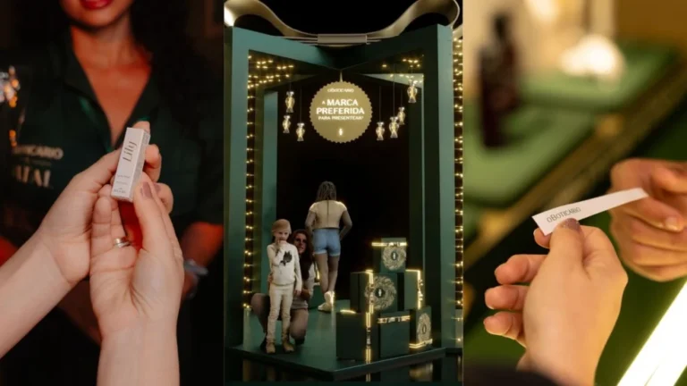 O Boticário celebra o Natal com experiência temática em Brasília