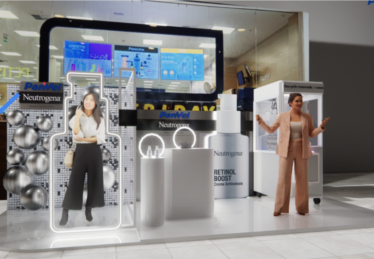 Neutrogena e Panvel apresentam Retinol Boost com ativação em Porto Alegre