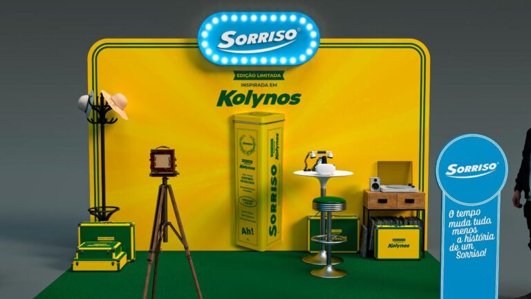 Mimo assina ativação nostálgica para Kolynos/Sorriso em Fortaleza