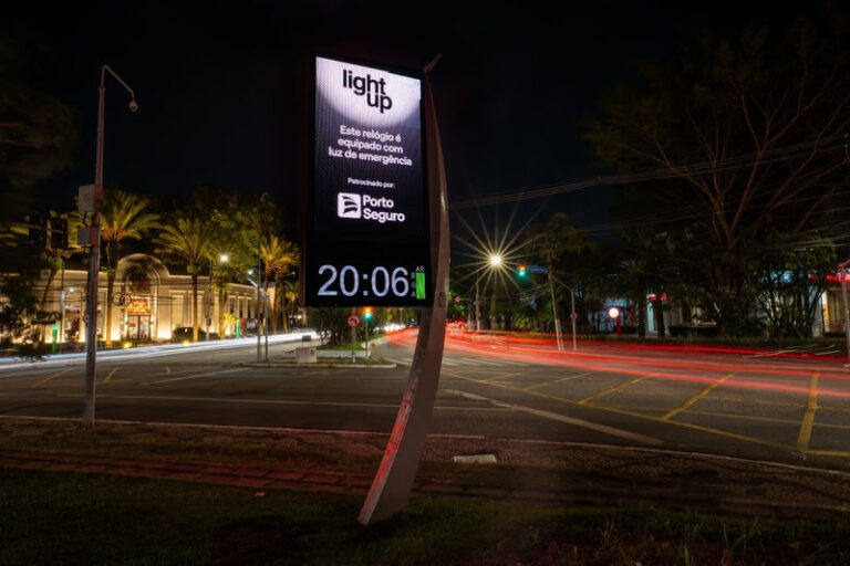JCDecaux e Porto Seguro lançam projeto-piloto Light Up