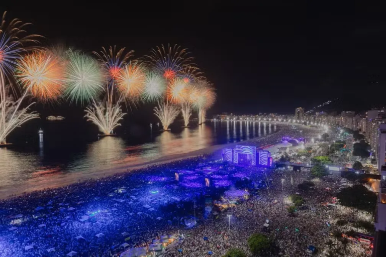 Rio transforma Réveillon 2026 em uma grande experiência de marca