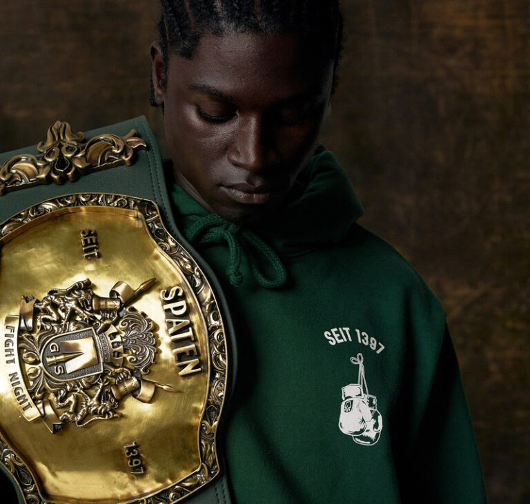 Spaten lança coleção de streetwear inspirada no boxe em parceria com a Singa