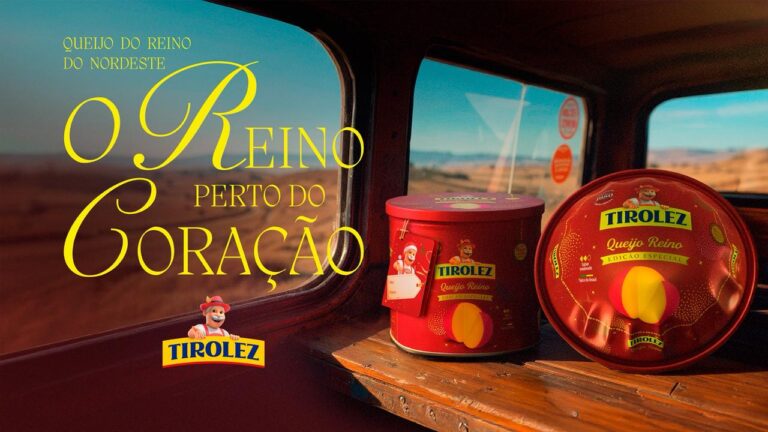 Tirolez lança campanha de fim de ano que transforma o Queijo do Reino em símbolo de afeto