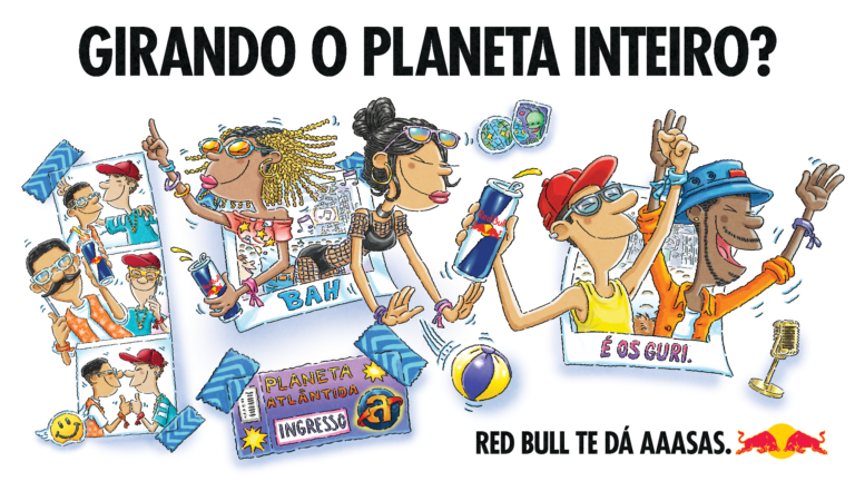 Red Bull cria quiz exclusivo para fãs do Planeta Atlântida