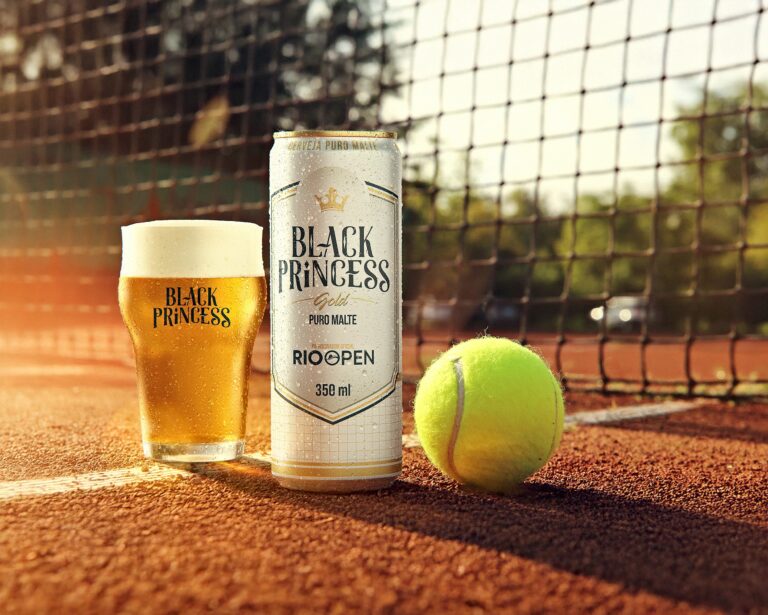 Black Princess lança lata especial e celebra o Rio Open 2026
