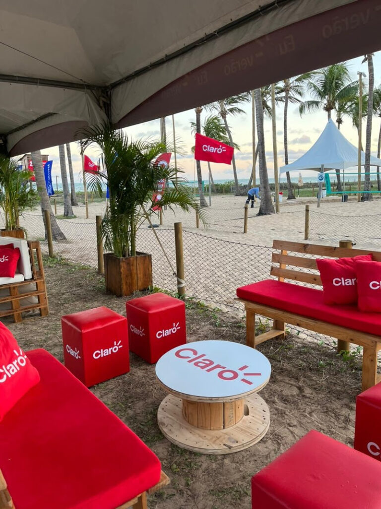 Claro renova apoio ao Mormaii Beach Festival e leva experiências interativas