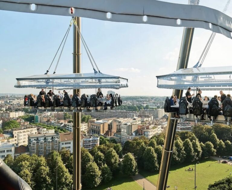 Dinner in the Sky 2026 promete sunset a 50 metros de altura 