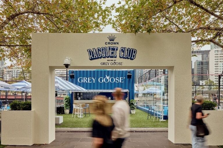 Grey Goose assina o Crown Racquet Club em Melbourne