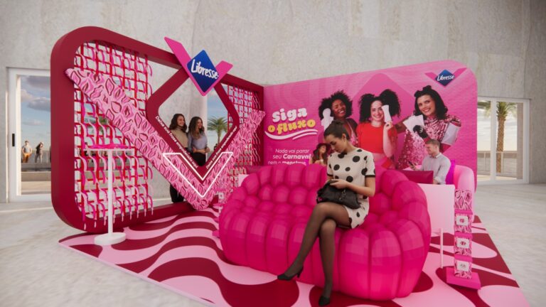 Libresse leva saúde menstrual ao Carnaval 2026 com ativações em SP e no Rio