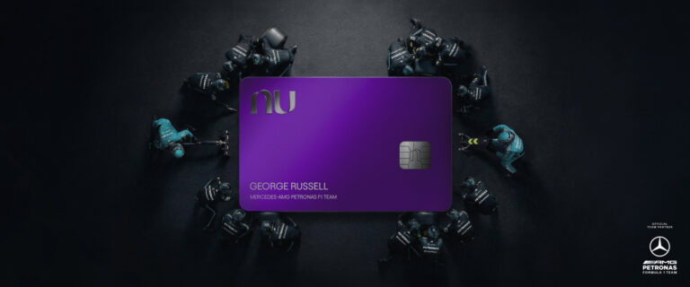 Nubank e Mercedes anunciam parceria global na Fórmula 1