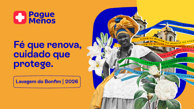 Pague Menos marca presença na Lavagem do Senhor do Bonfim