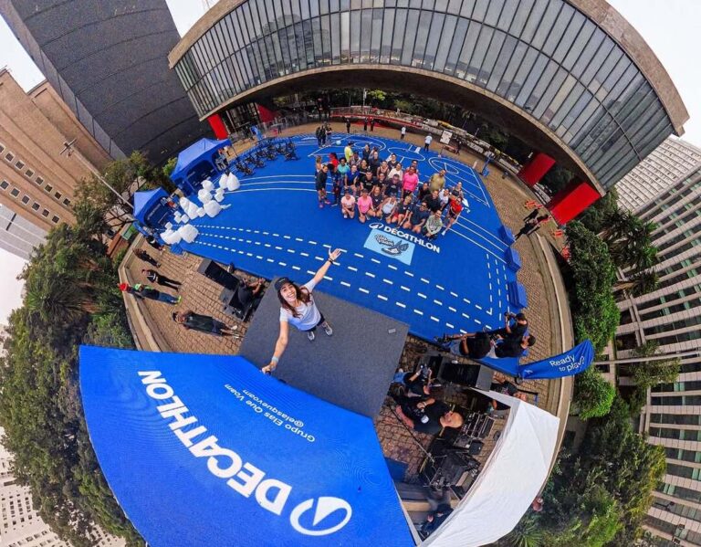 Playground Decathlon no MASP celebra aniversário de São Paulo