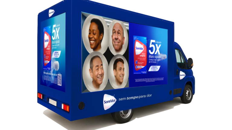 Sonridor estreia campanha OOH móvel com truck vitrine