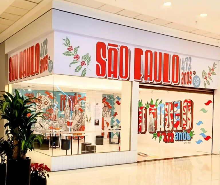 Shopping Frei Caneca celebra aniversário de São Paulo com exposição interativa